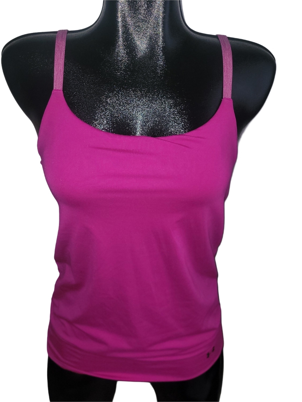 Under Armour Essential Banded Pink Activewear Tank Top